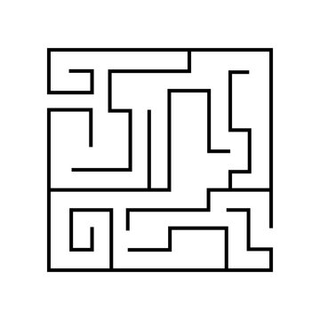 Simple Square Maze
