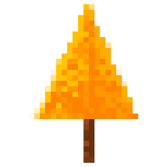 christmas tree isolated on white