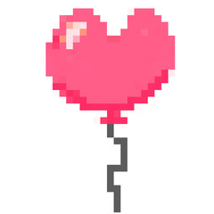 pixel heart art
