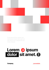 Vector layout template design for sports event, companies or any business related. Design with abstract geometric shapes for flyer, poster, cover, brochure, banner or background. 