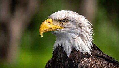Fototapeta premium Bald Eagle portrait, wildlife photography