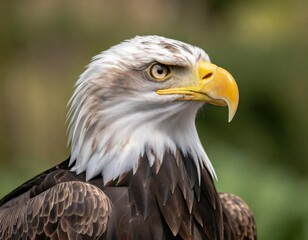 Obraz premium Bald Eagle portrait, wildlife photography