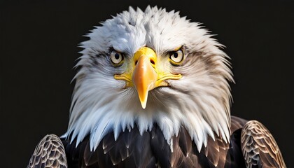 Obraz premium Bald Eagle portrait, wildlife photography