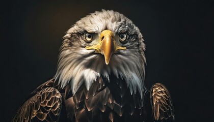 Obraz premium Bald Eagle portrait, wildlife photography