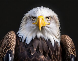 Obraz premium Bald Eagle portrait, wildlife photography