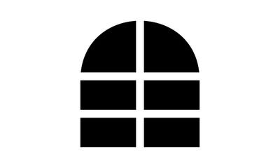 Window Logo Template Vector