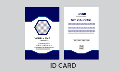 ID card design, professional ID Card design, eye-catching ID card design, beautiful ID card design,