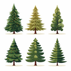 tree, christmas, fir, winter, pine, holiday, green, snow, forest, vector, evergreen, nature, celebration, xmas, season, illustration, christmas tree, decoration, isolated, spruce, branch, 3d, new year