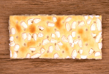 cookies on a wooden table