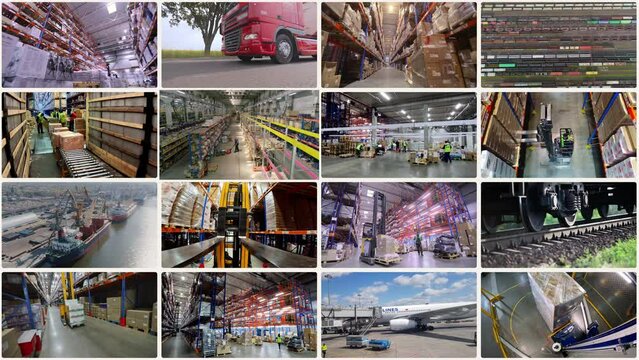 Logistics center infographics. Logistics center opener. Multiscreen opener logistics center. Logistics multiscreen. Logistics center.