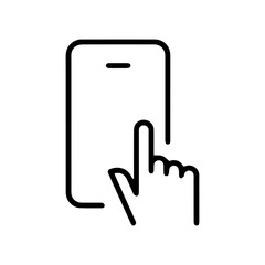 Cell Phone Activities icon vector design