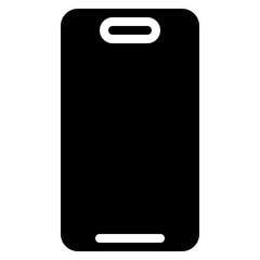 Cell Phone Oval Notch Icon