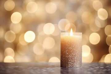Background christmas holiday background celebration candlelight decor fire light candle bright night
