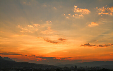 natural sunset clouds sky background