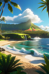 hawaii island scenery