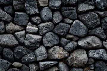 Fototapeta premium Small stones background, generative ai
