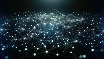 Obraz premium Digital Synapse Web