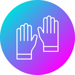 Obraz premium Gloves Icon