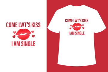 World Kiss Day T-Shirt Design Kiss Day T-Shirt Design kiss Vector t shirt design