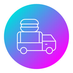 Mobile Bakery Icon