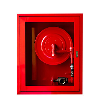 fire extinguish equipment isolated