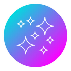 Obraz premium Sparkles Icon