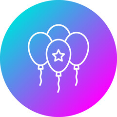 Balloons Icon
