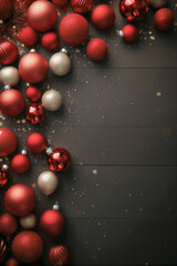 merry christmas celebration background wallpaper invitation gift card