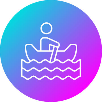 recommend clip art: Rowing Icon
