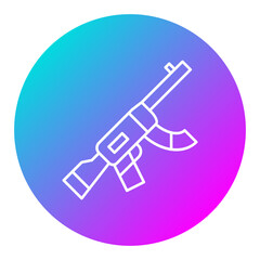Obraz premium Rifle Icon