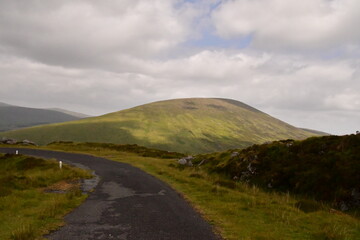 Fototapeta na wymiar Turlough Hill, Wicklow Mountains, Ireland