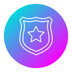 Police Badge Icon