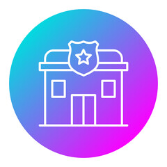 Police Station Icon