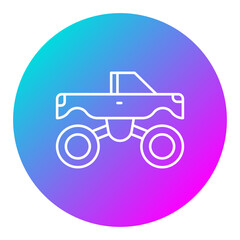 Bigfoot Car Icon