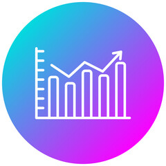 Inflation Graph Icon