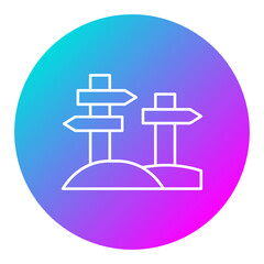 Desert Direction Icon