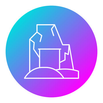 recommend clip art: Desert Cave Icon