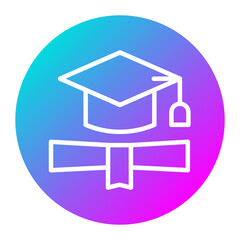 Graduated Icon