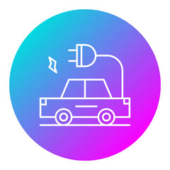 Electric Car Icon