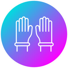 Medical Gloves Icon