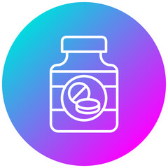 Tablets Bottle Icon