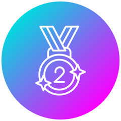 Silver Medal Icon