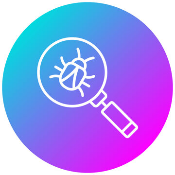 recommend clip art: Search Bug Icon