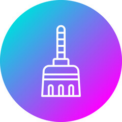 Obraz premium Dust Pan Icon