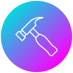 Obraz premium Hammer Icon