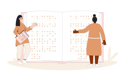 World Braille Day on 4th of January.