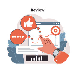 Delving into Review with a keen eye on performance metrics. Hands-on analysis, thumbs-up feedback, five-star ratings highlighted. Data interpretation, positive reinforcement, user engagement