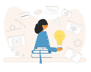 Instructional designer creating curricula or learning materials.