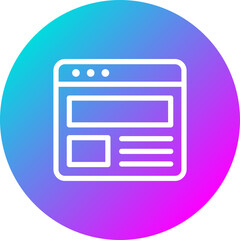 Fototapeta premium Banners Icon