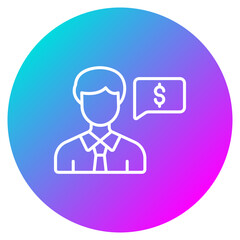 Finance Officer Icon